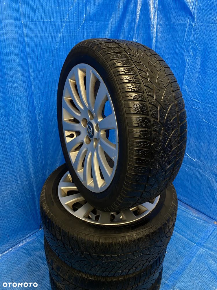 KOŁA KOŁO FELGA ALUMINIOWE ALUSY 18" 5X120; 67,1mm KOMPLET OPONY ZIMOWE DUNLOP 3,2mm OPEL INSIGNIA A  BMW - 7