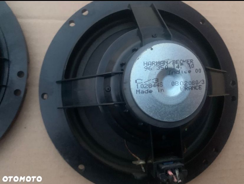 9635014780 głośnik głośniki drzwi harman becker citroen c2 c3 - 3