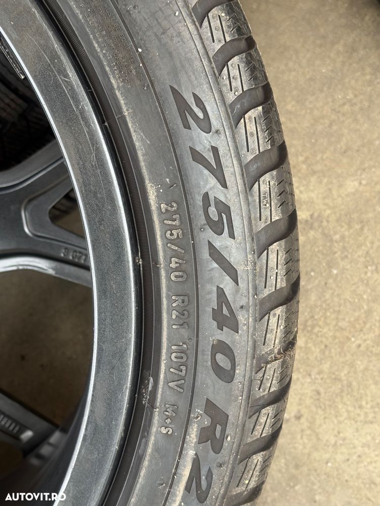 Vând jante originale BMW X5-X6 G05-G06 pe 21” cu anvelope de iarnă - 10