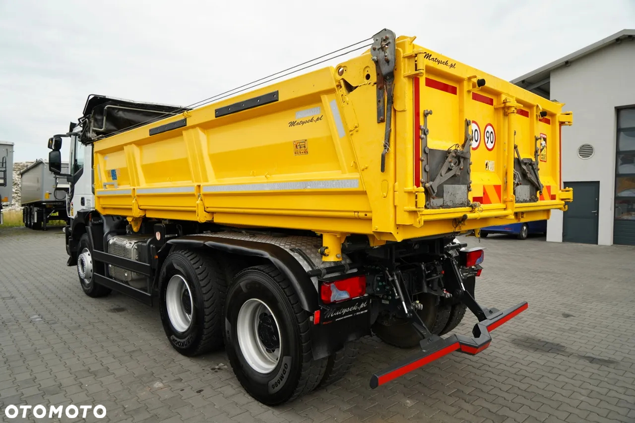 Iveco STRALIS X-WAY 480 / 6x4 / WYWROTKA DWUSTRONNA /  HYDROBURTA / BOARDMATIC / MEILLER KIPPER / SPROWADZONY - 12