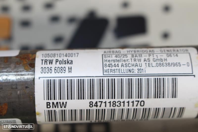 Airbags De Cortina Bmw 3 Coupé (E92)  7118311 / 30366089M / 7118312 / - 9