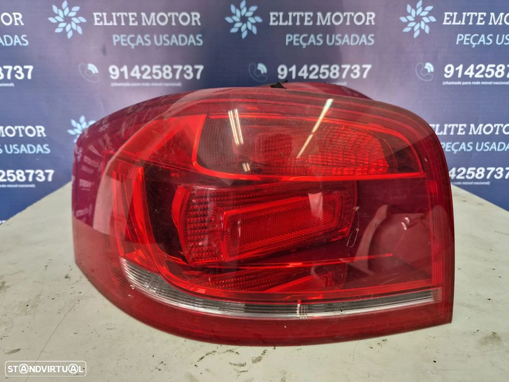 Farolins usados AUDI A3 8P FASE 3 3 PORTAS farolim - 6