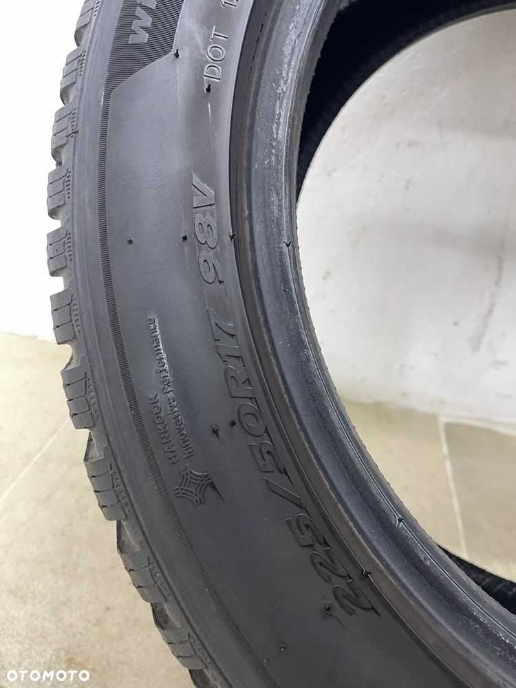 2X OPONY ZIMOWE 2 SZT 225/50R17 2017R HANKOOK WINTER ICEPT RS3 8.0MM 24ROK - 5
