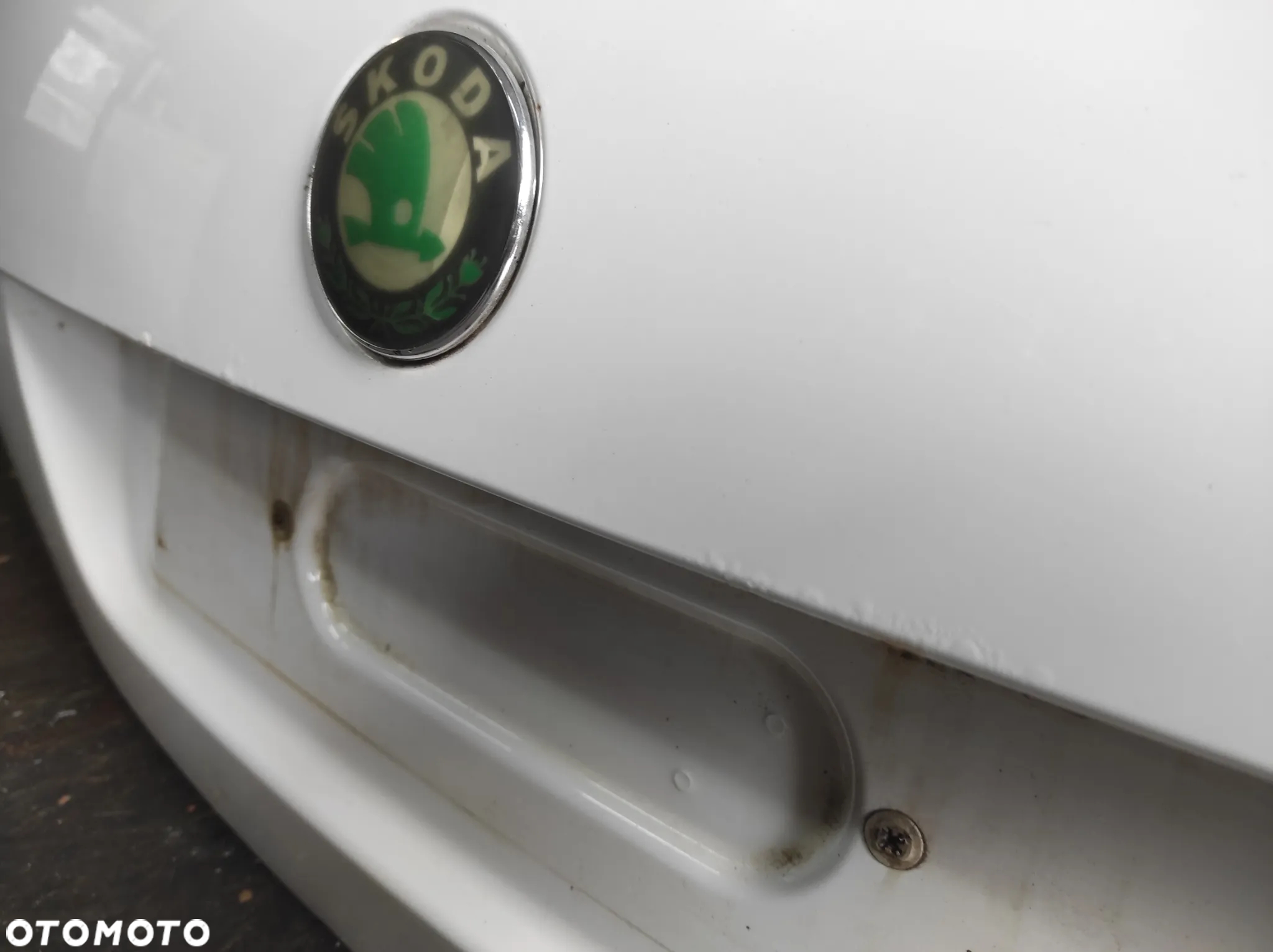 KLAPA BAGAŻNIKA TYLNA SZYBA SKODA FABIA 2 HB LF9E 1026 BIAŁA WYSYŁKA !!!!! - 3