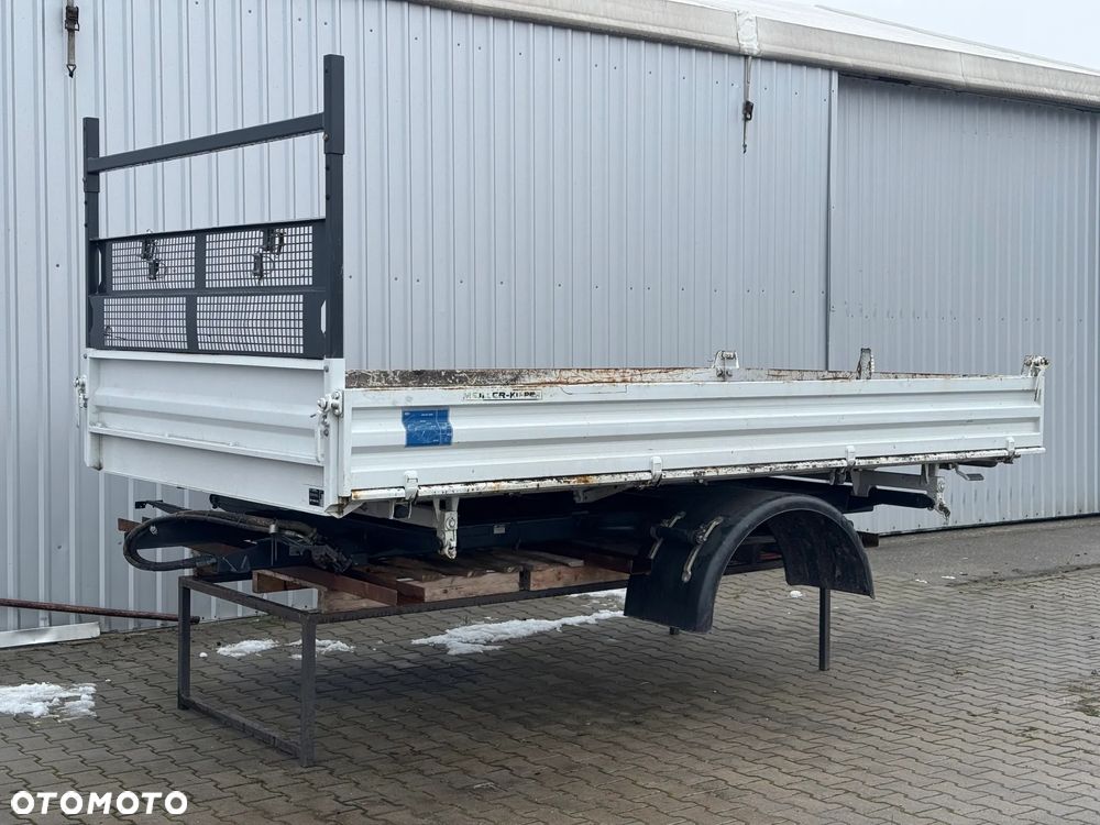 Zabudowa wywrotka Meiller Kipper trzy strony 402cm x 220cm Iveco gotowa do załozenia