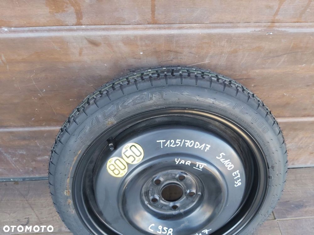 Toyota Yaris IV 1,5 hybryda dojazdówka koło dojazdowe 125/70 D16 - 2