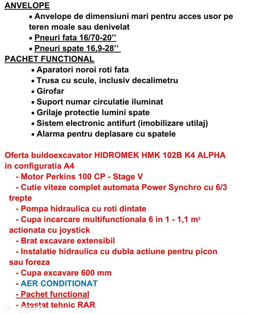Hidromek HMK 102B - 14