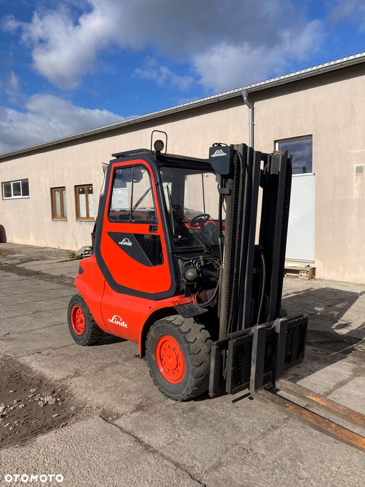 Linde [2004] WÓZEK WIDŁOWY LINDE H45T gaz 4,5tony - 2