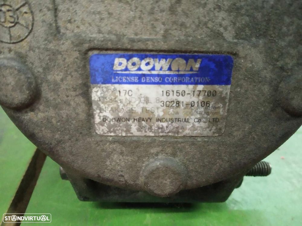 COMPRESSOR AR CONDICIONADO KIA SORENTO I 2006 -1615017700 - 3
