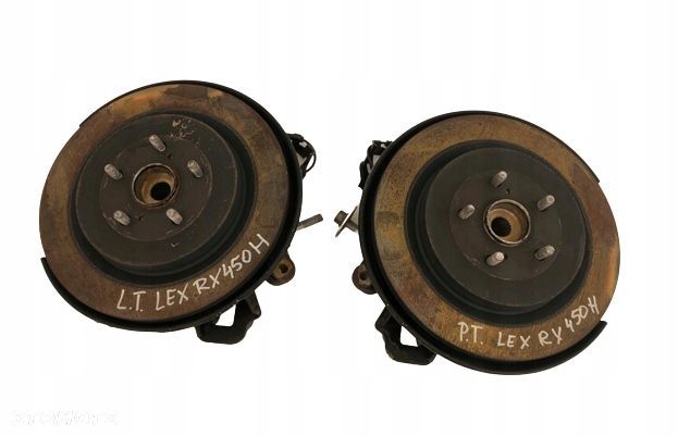 LEXUS RX450H IV 2017R ZWROTNICA PIASTA TARCZA TYŁ - 1