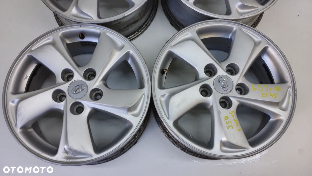 Hyundai Felgi aluminiowe 5x114.3 6.5Jx16 ET45 - 1