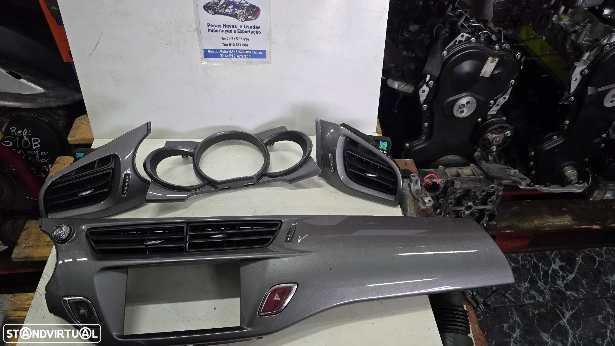 Tablier com entradas de ar completo Citroen C3 2016 - 2
