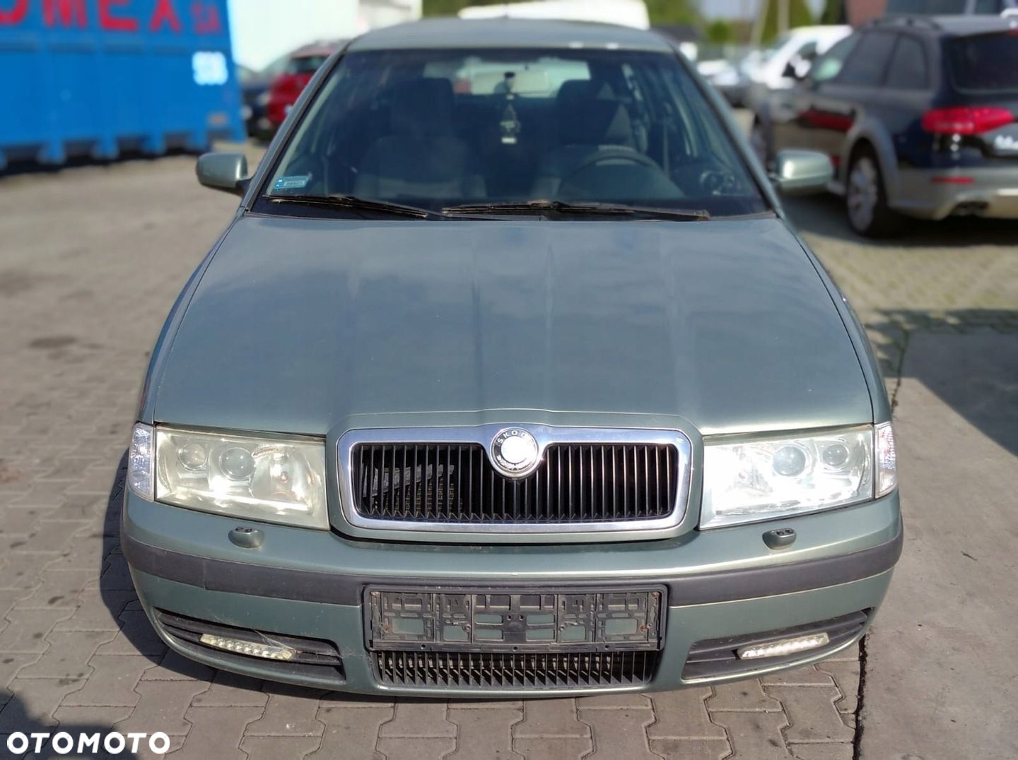 SKODA OCTAVIA I 1U LIFT 00-10 ZDERZAK MASKA LAMPY XENON PAS 9596 M7 / F6G - 4