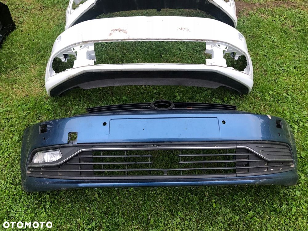 VW POLO 6C0 14- ZDERZAK PRZOD GRILL KPL - 9