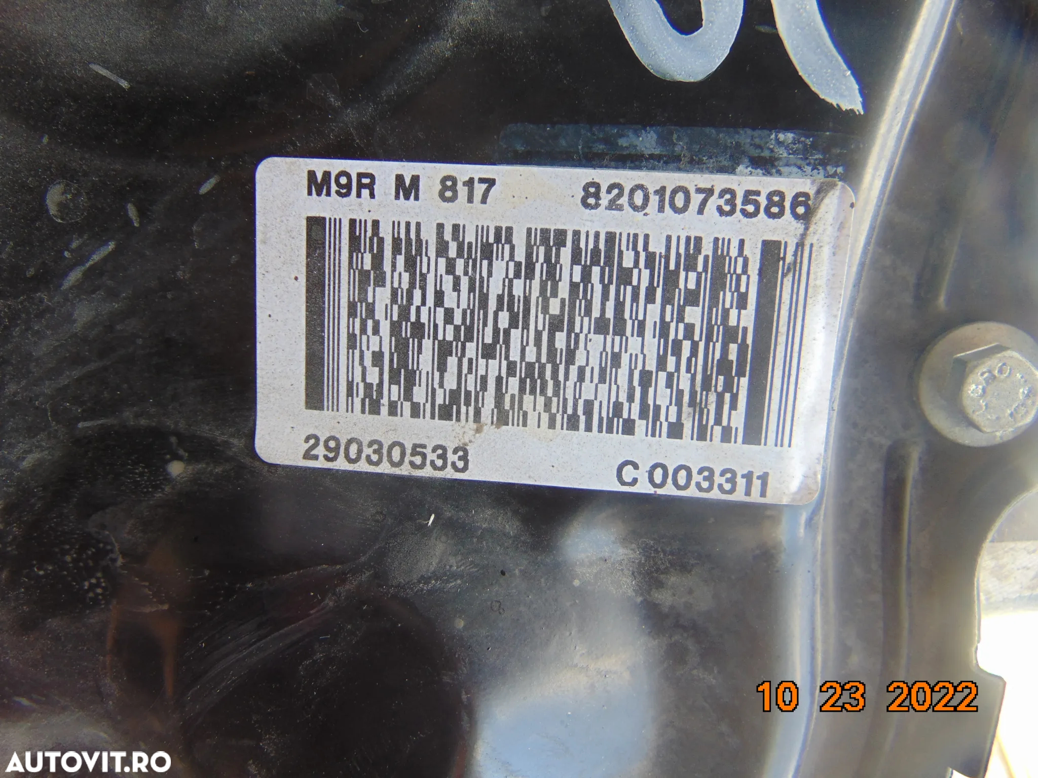 Motor Renault  2.0 euro 5  Laguna 3 Latitude Scenic Nissan Primastar Qashqai 2.0 euro 5 m9r 206.000 - 3