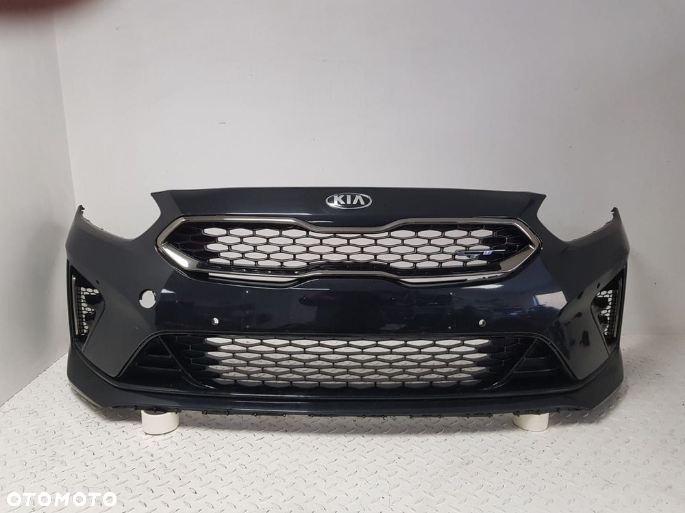 ZDERZAK PRZEDNI KRATKI GRILL PRZÓD 6xPDC KIA CEED III 3 GT-LINE GT 18-21 86511J7700 1K - 2