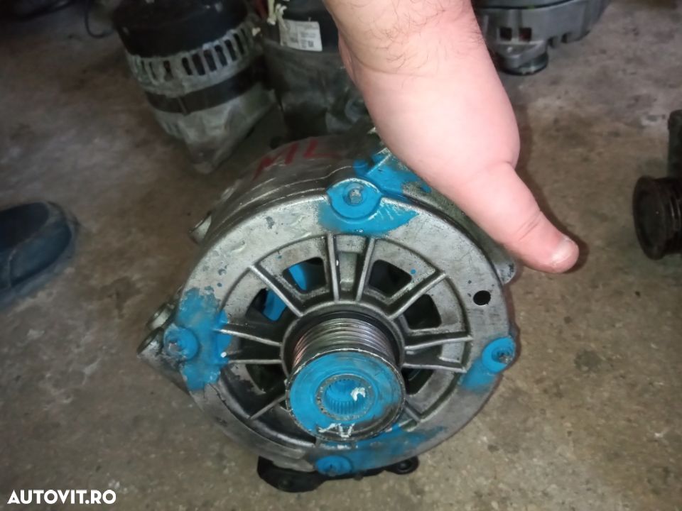 Alternator Mercedescclass w203, eclass w210, ML-class W163 2.2, 2.7 CDI 2004 A0001501750 - 5