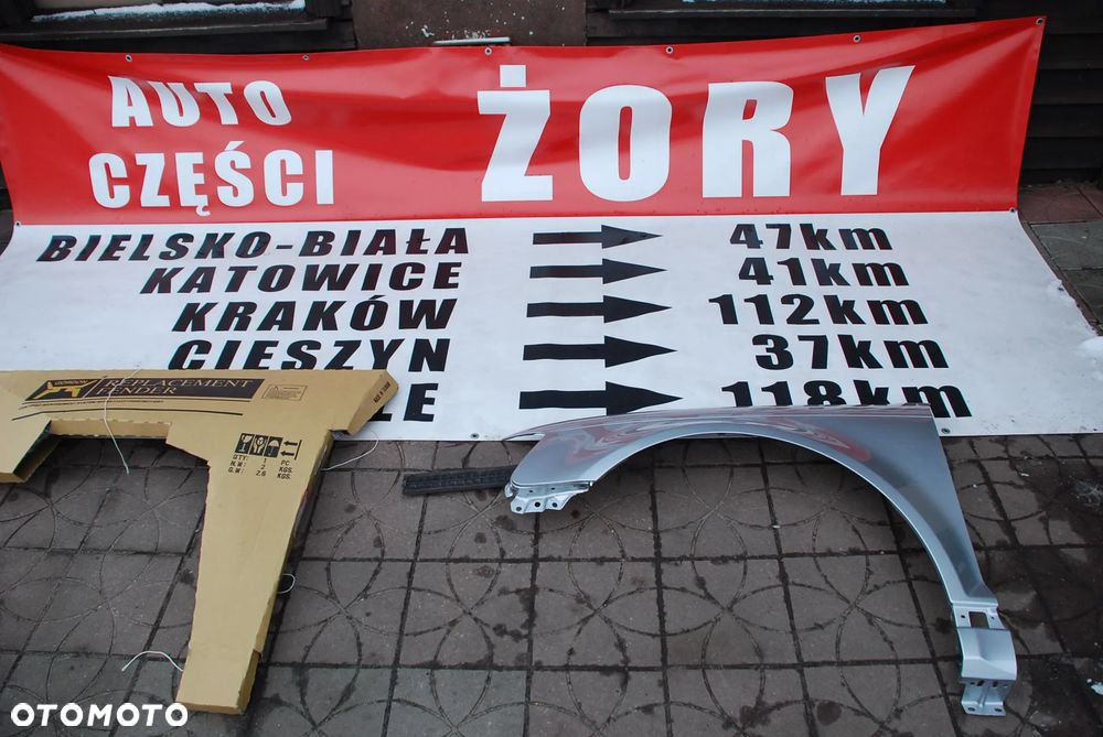 audi A3 8P FL lift błotnik NOWY kolor LY7W WYSYŁKA - 1