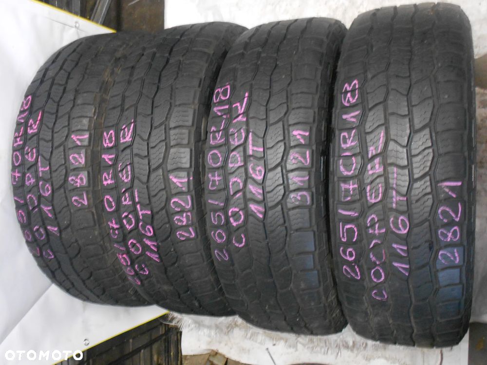 OPONY 265/70R18 COOPER DISCOVER AT3 4S DOT 3121 / 2821 7.7MM