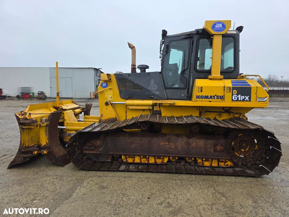 Komatsu D61 - PX15  buldozer lama 6 pozitii - 5