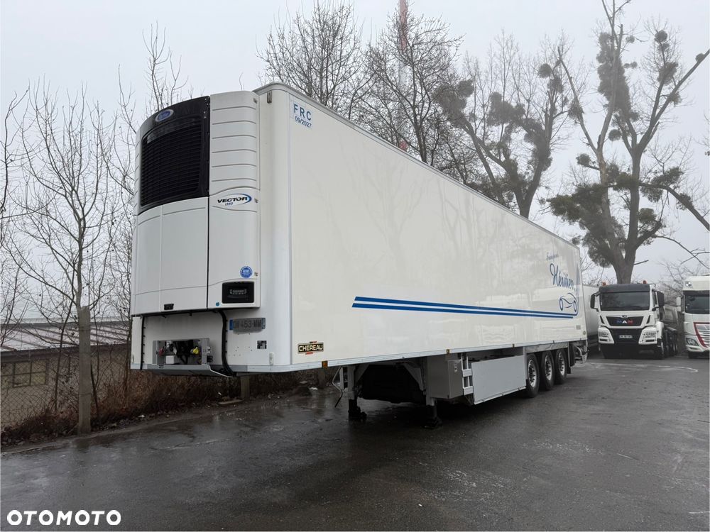 Chereau Carrier 1350 *DOPPELSTOCK* PALECIARA* OSIE SAF* ŚCIANA 7CM* z FRANCJI - 1