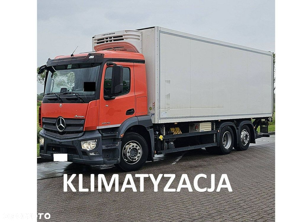 Mercedes-Benz Antos 2540 Sypialna euro 6 chłodni 3 osie podnoszona i skrętna - 1