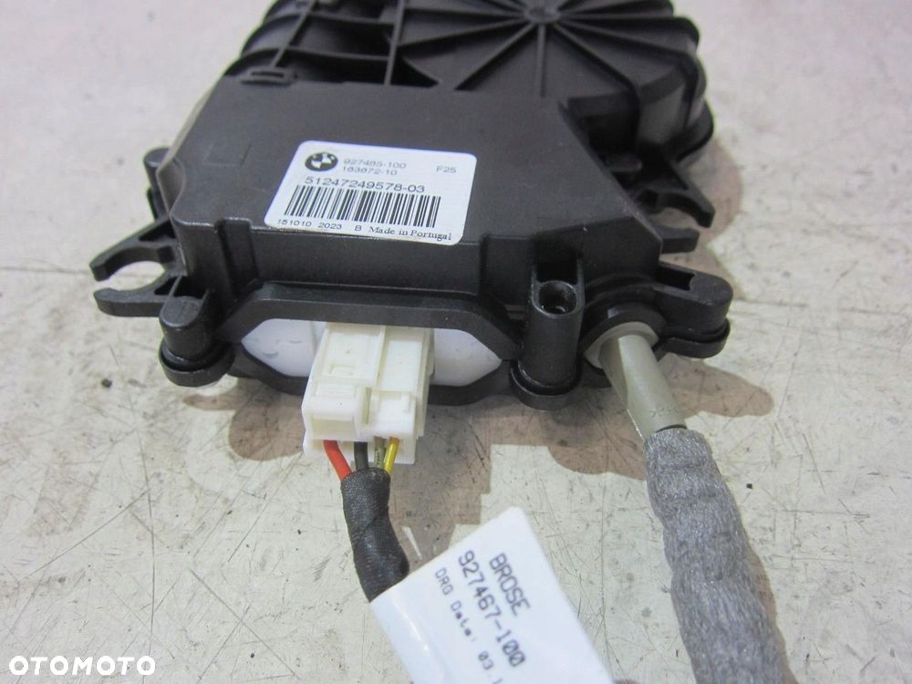 BMW X3 F25 ZAMEK DOCIĄG KLAPY BAGAŻNIKA 7249578 NAPĘD 51247249578 - 4