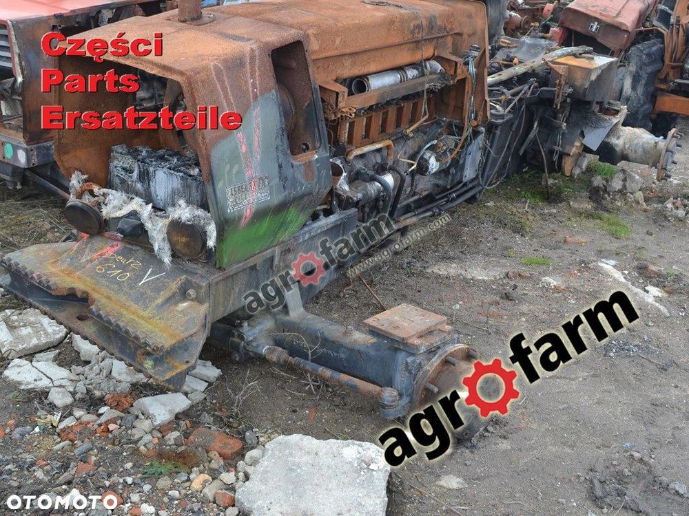 Deutz DX 6.10 części, skrzynia biegów, silnik, oś - 1