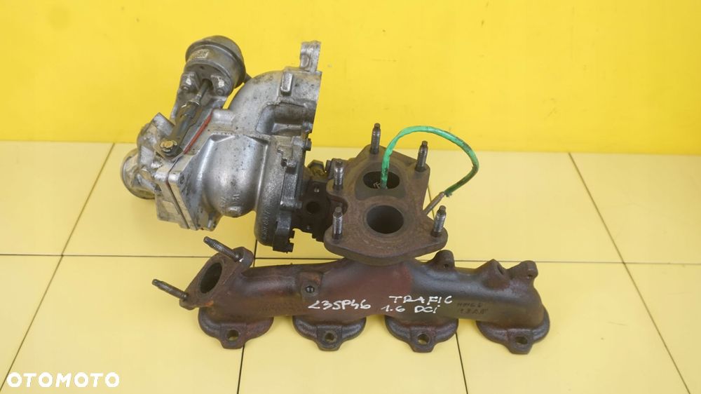 TRAFIC VIVARO 1.6 DCI 16r 140KM R9M450 turbina turbosprezarka H8201371485 - 1