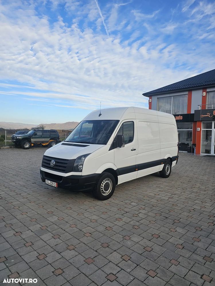 Volkswagen Crafter 2.0 TDI An 2016 Climă Pilot Automat Senzori de parcare Talpă de urcare spate - 1