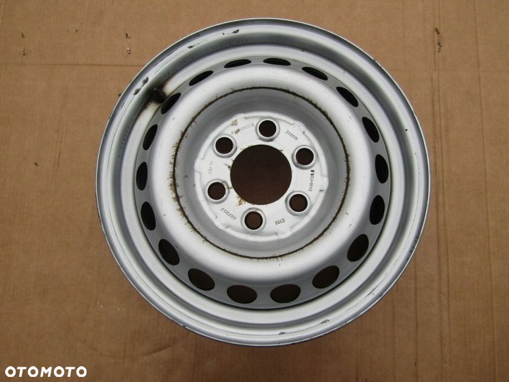 1x Felga 16 Mercedes Sprinter 311 313 315 316 319 906 VW Crafter 6,5j ET62 - 1
