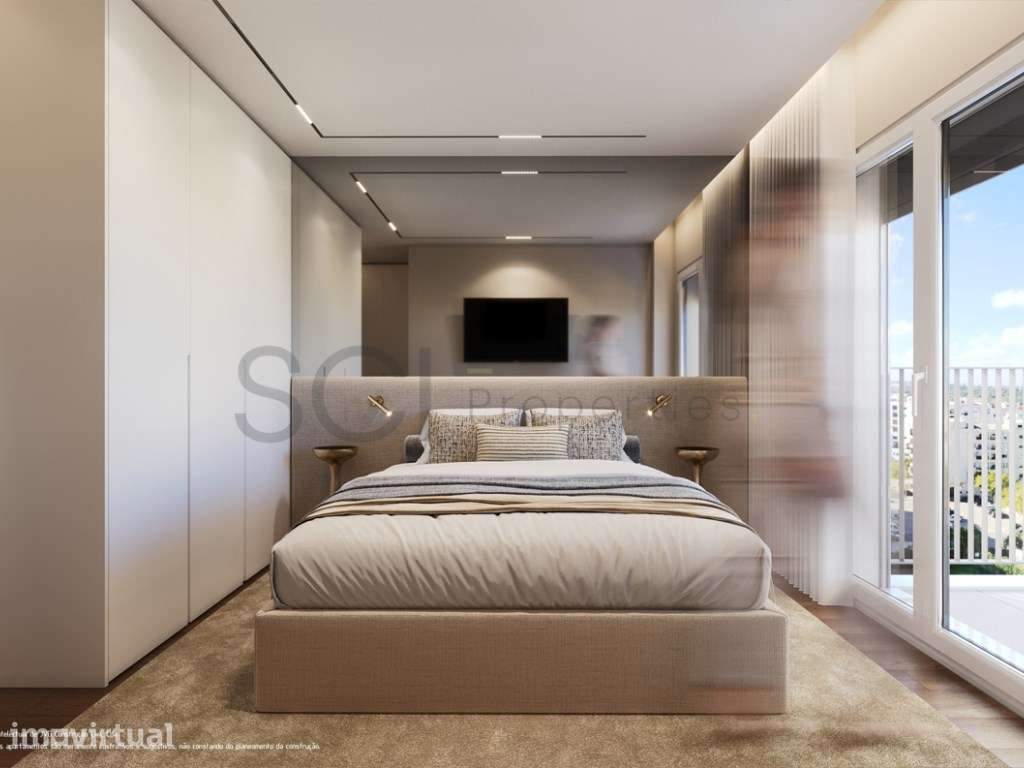 Empreendimento no Feijó | Apartamentos T1, T2 Duplex e T3 | Garagem - Grande imagem: 5/24