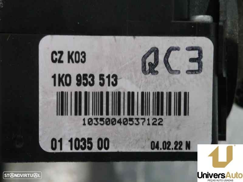 COMANDO LUZES VOLKSWAGEN GOLF V 2004 -1K0953513 - 3