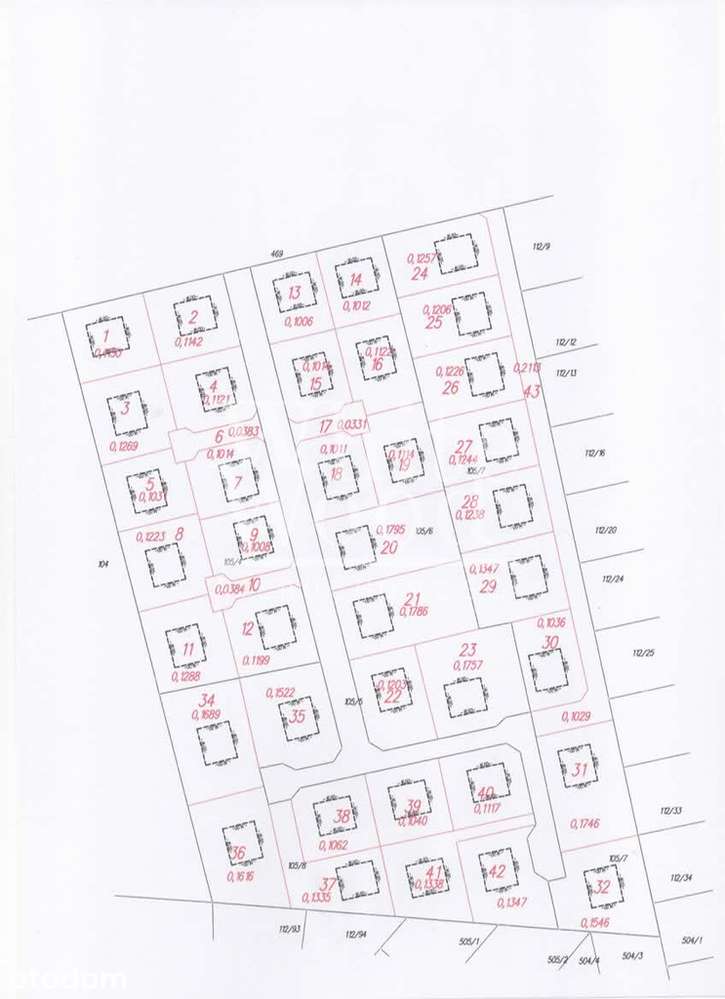 Deszczno k. Gorzowa - działki z gotową koncepcją W - Pełny obrazek: 4/8