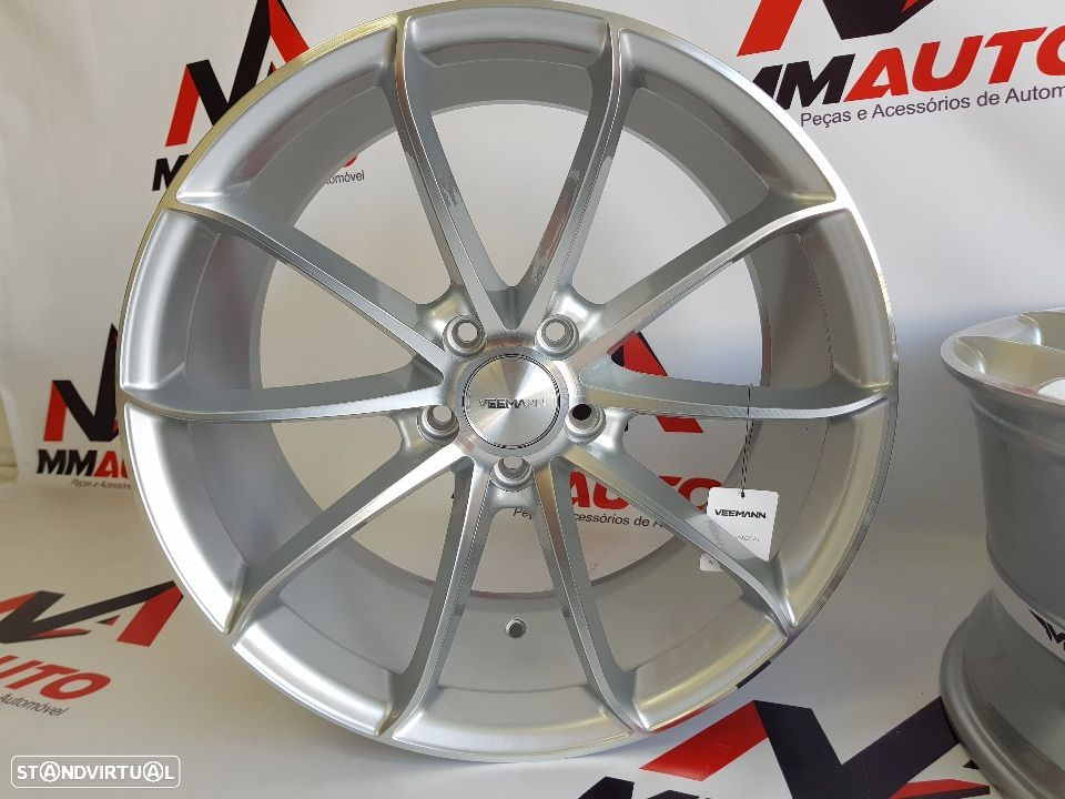 Jantes Veemann V-FS18 Silver Machined 19 - 5