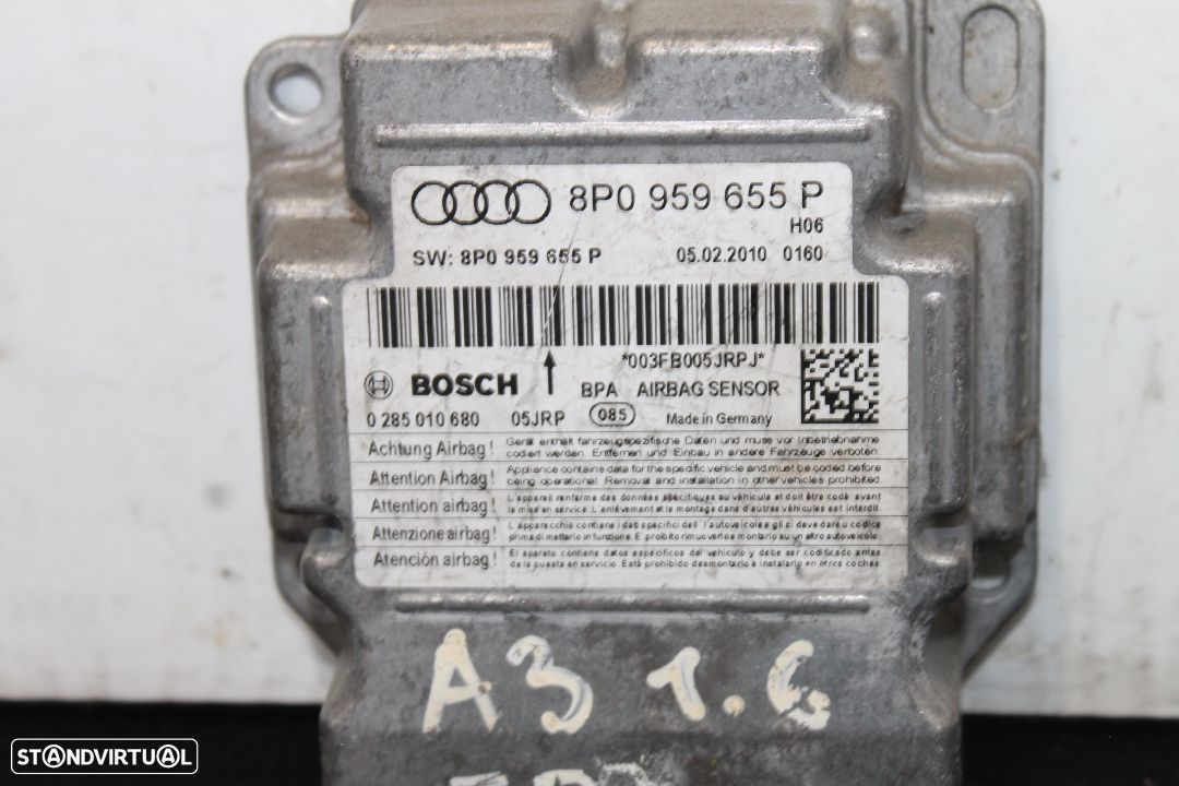 Centralina de Airbag Audi A3 1.6TDI - 2