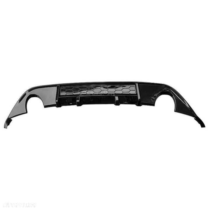 Difuzor Sport Bara Spate Evacuari Simple Volkswagen VW Golf 7 MK7 7.5 - 1