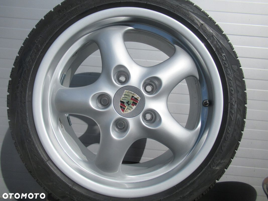 ALU+OPONY ZIMA R17 PORSCHE 911(996) ,BOXTER 986 2x7J,2x9J - 2