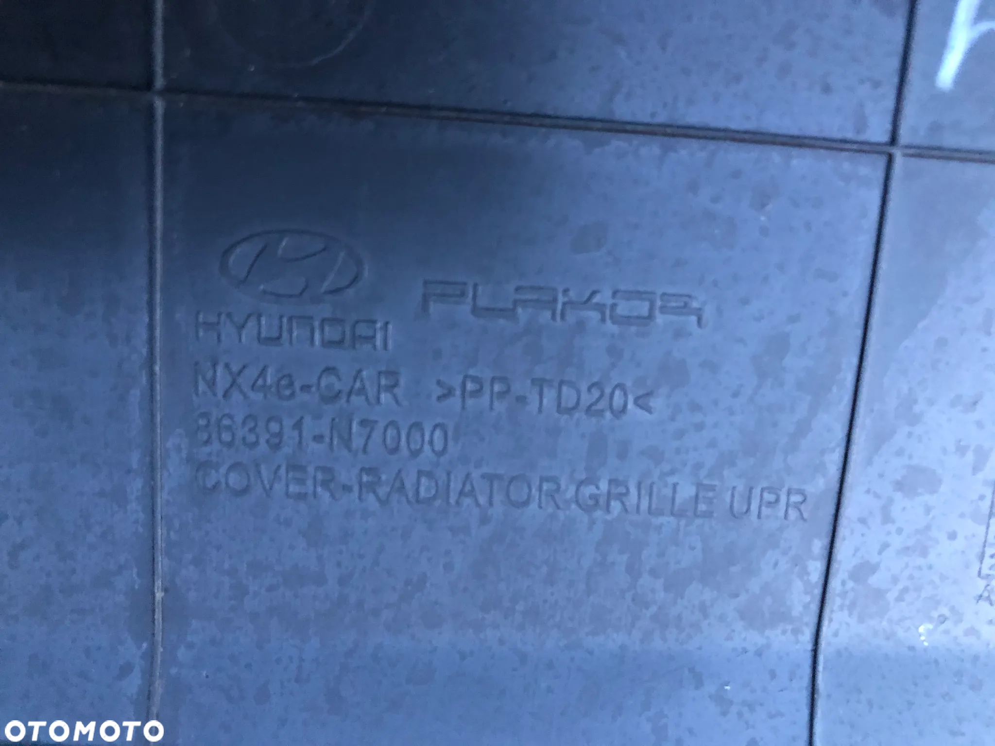 HYUNDAI TUCSON 4 IV 20- GRILL GRIL ATRAPA ZDERZAKA PRZÓD 86351-N7110 - 3