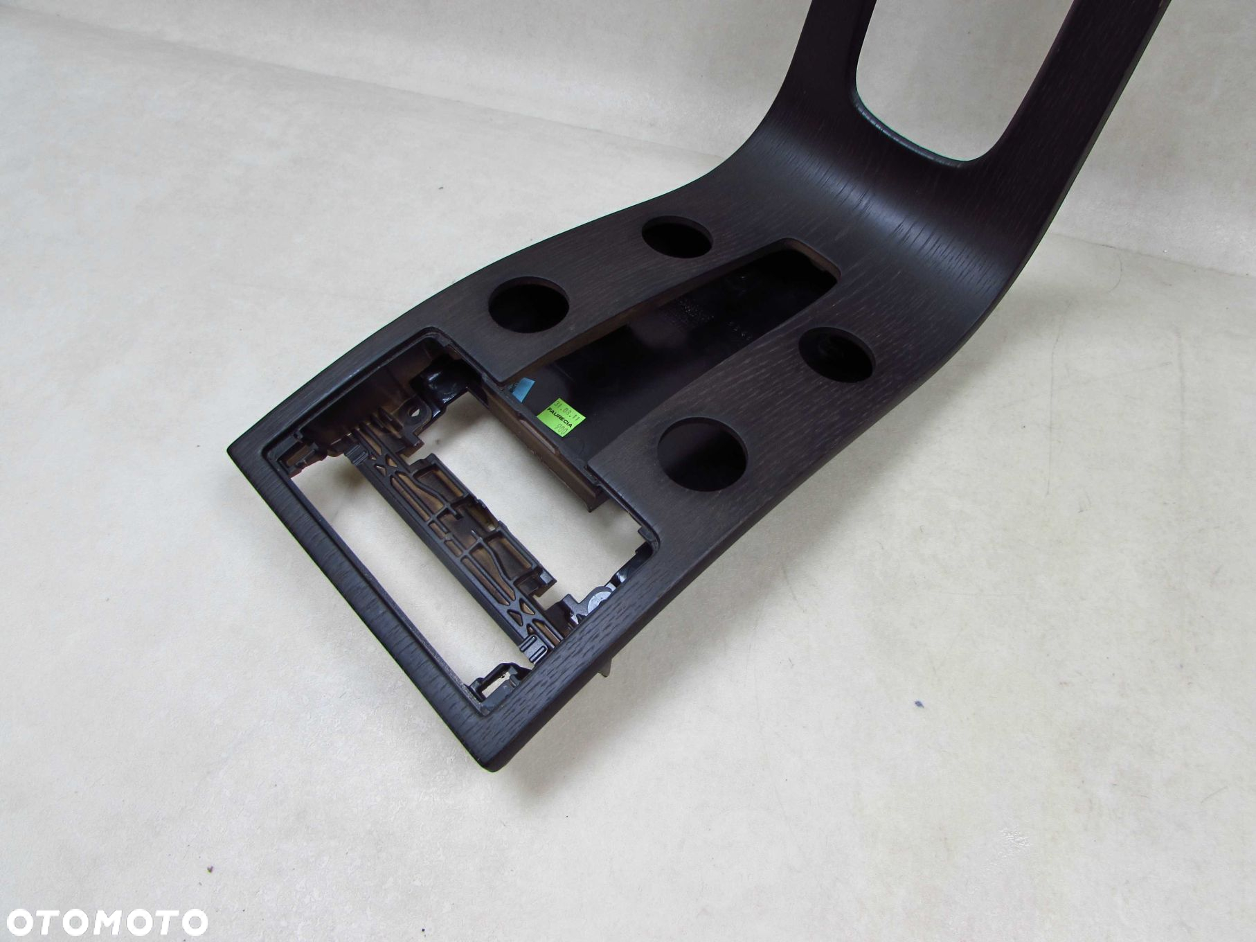 VOLVO C30 S40 V50 C70 II 10-13 RAMKA KONSOLI RADIA KONSOLA SRODKOWA WODOSPAD DREWNO MATOWE 31307009 - 6