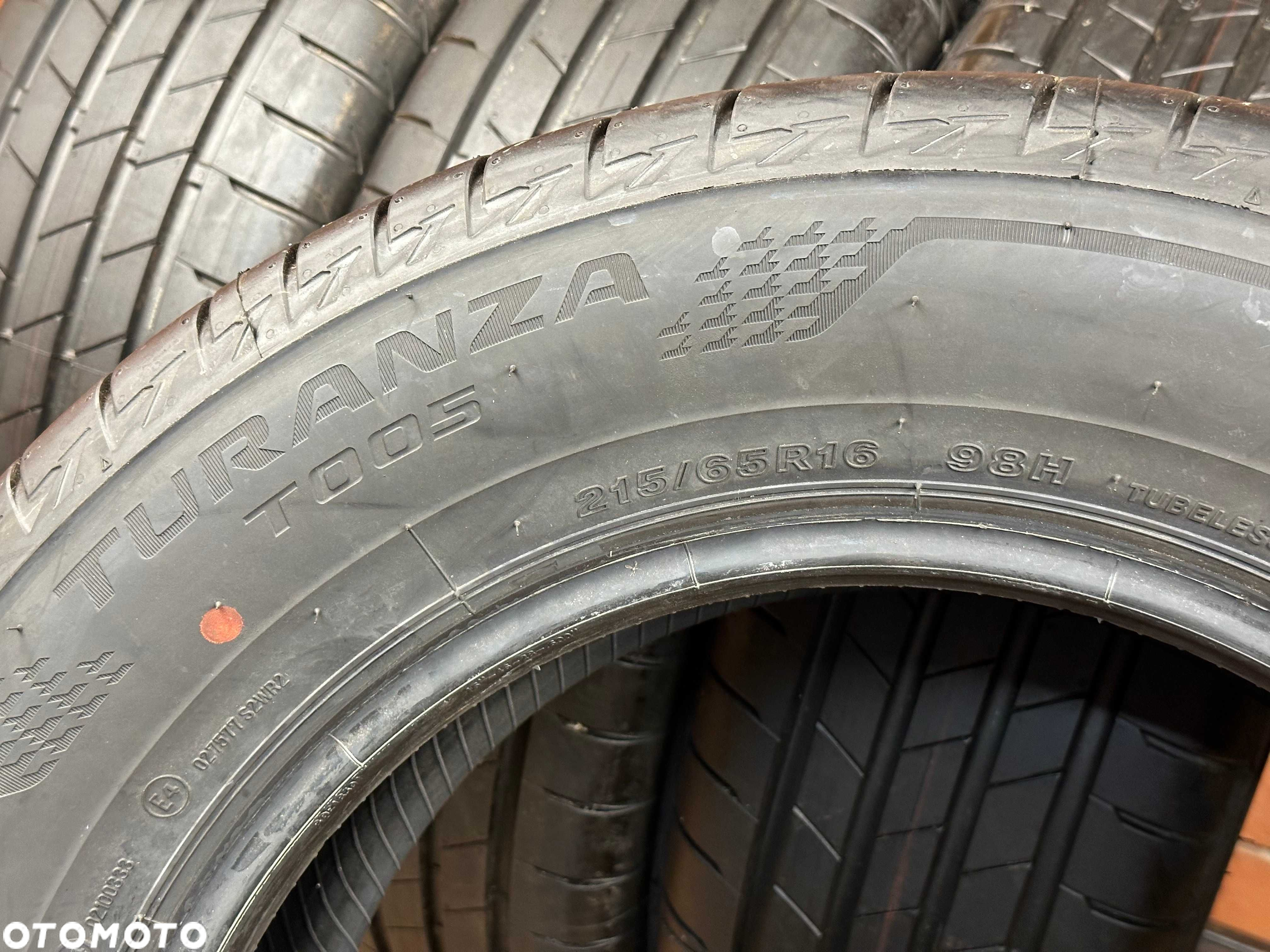 Opony Bridgestone Turanza T005 215/65R16 2023 DEMO - 8