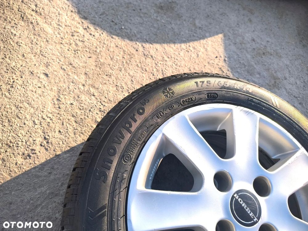 175/65R14 Opony Zimowe Zima KORMORAN SNOWPRO B2 7mm Legnica ALU-RAD J.NOWE 175/65 - 11