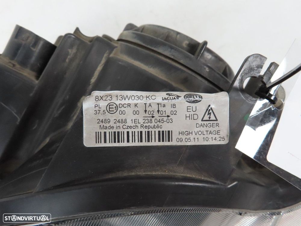Farol Xenon Esquerdo Seminovo/ Original JAGUAR XF (X250) C2Z30863 - 5