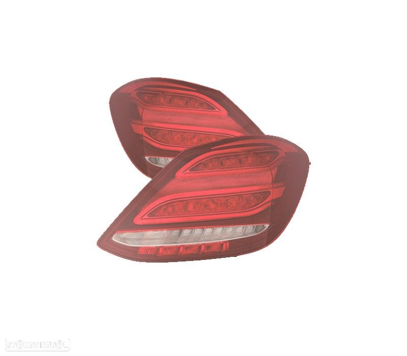 FARÓIS LED MERCEDES CLASSE C W205 14-18 - 1