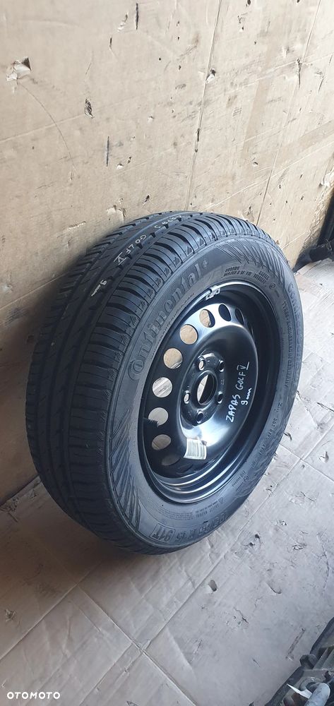 Felga stalowa zapas VW 5x112 15" 6J ET47 1K0601027C - 4