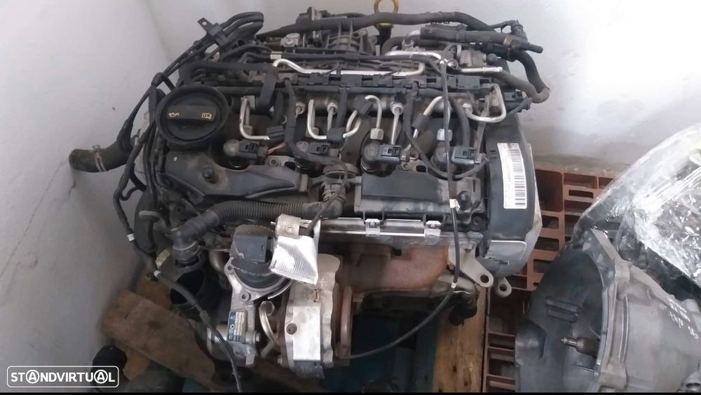 Motor 1.6 tdi Ref: CAYX 90cv 52.400 km - 1