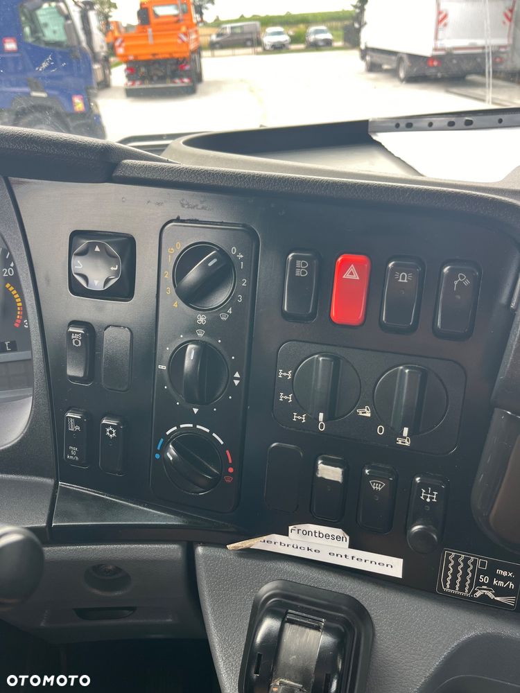 Mercedes-Benz Axor 1829 Wywrotka 4x4 Napęd na Mostach 4x4  Na Wał Reduktor Biegi Terenowe Czolownica Hydraulika Boczna Klimatyzacja Webasto Manual Grzana szyba Pług Piaskarka Solarka Schnitd Stratos B50-36 - 29