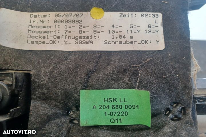 Torpedou A2046800091   MX1253 Mercedes-Benz C-Class W204/S204 [2007 - - 4