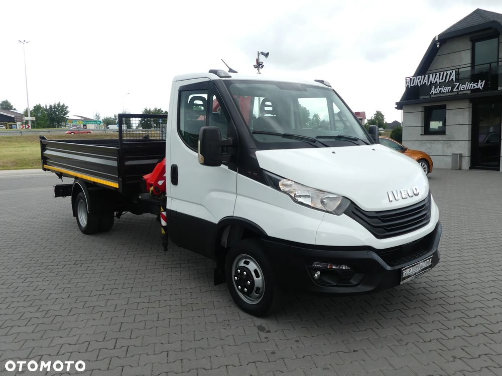 Iveco DAILY 50C16 / WYWROTKA + HDS FASSI F40 / 3- STR KIPER / - 10