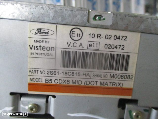 Radios 2S6118C815HA FORD FUSION 2003 ORIGINAL - 5